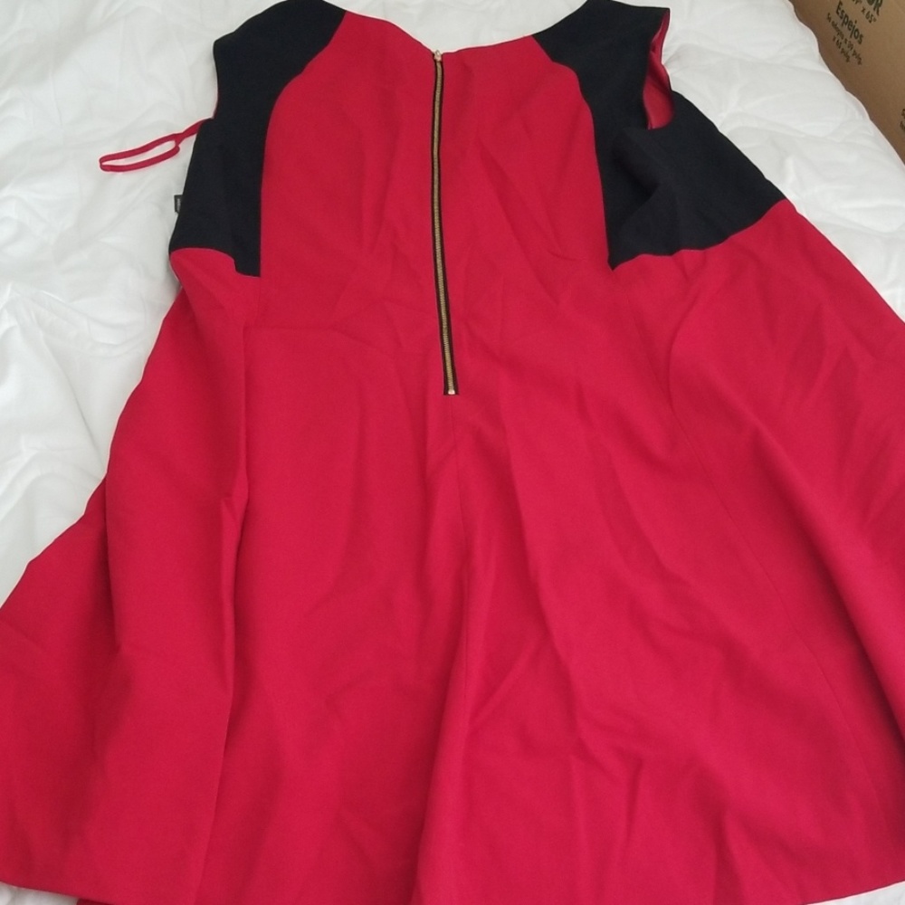 Nine west Red and Black Dress